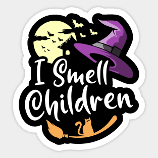 Halloween Wiches motive Design for a Witches Fan Sticker